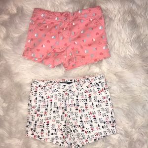 Little girls shorts set